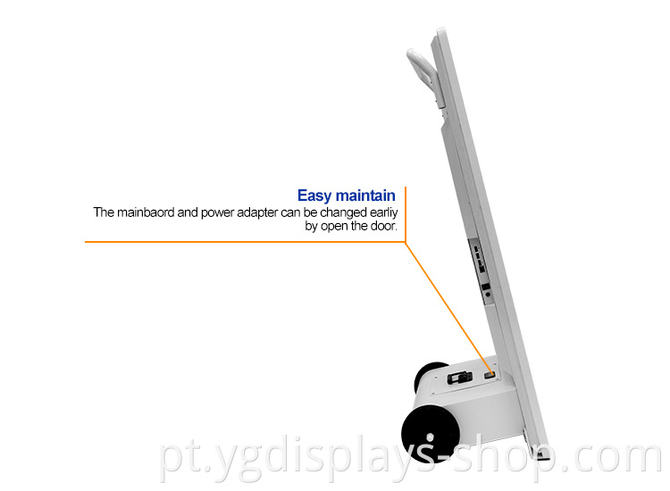 lcd stand screen kiosk